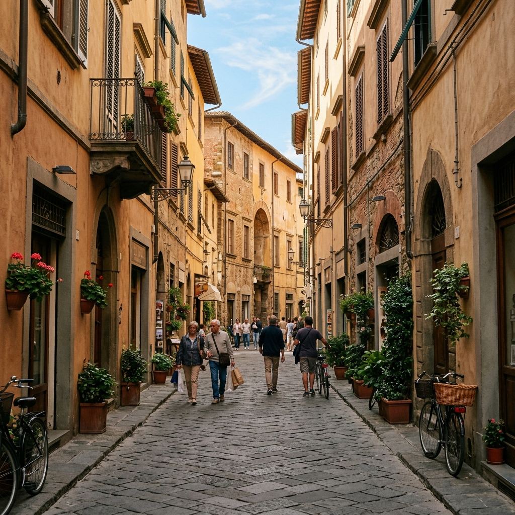 Lucca streets