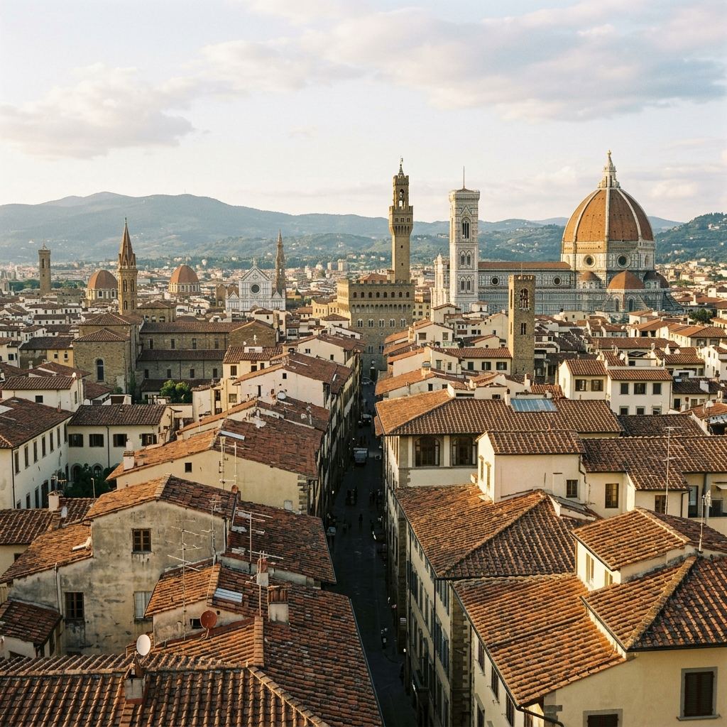 Florence rooftops