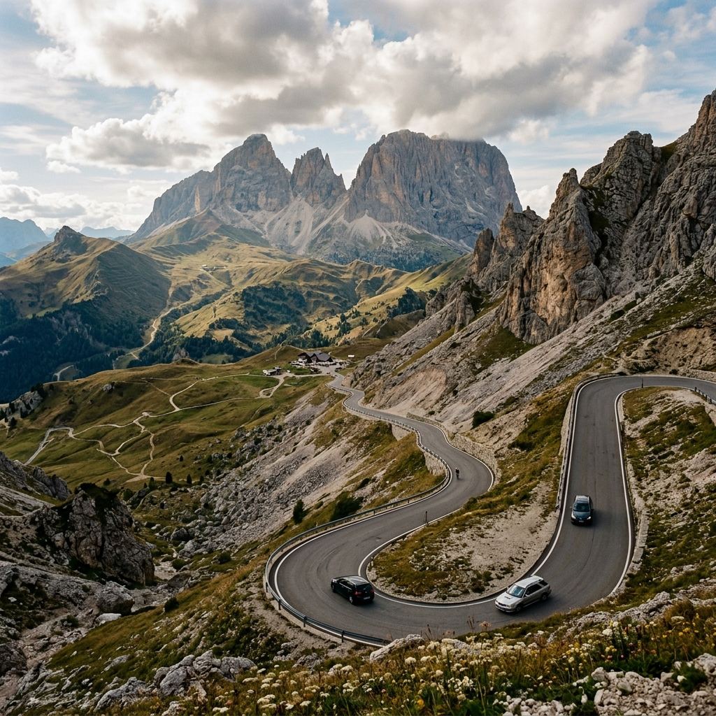 Dolomites pass
