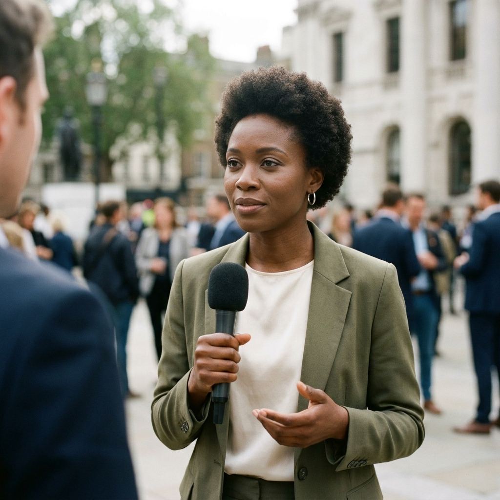 Reporter Jane Okafor
