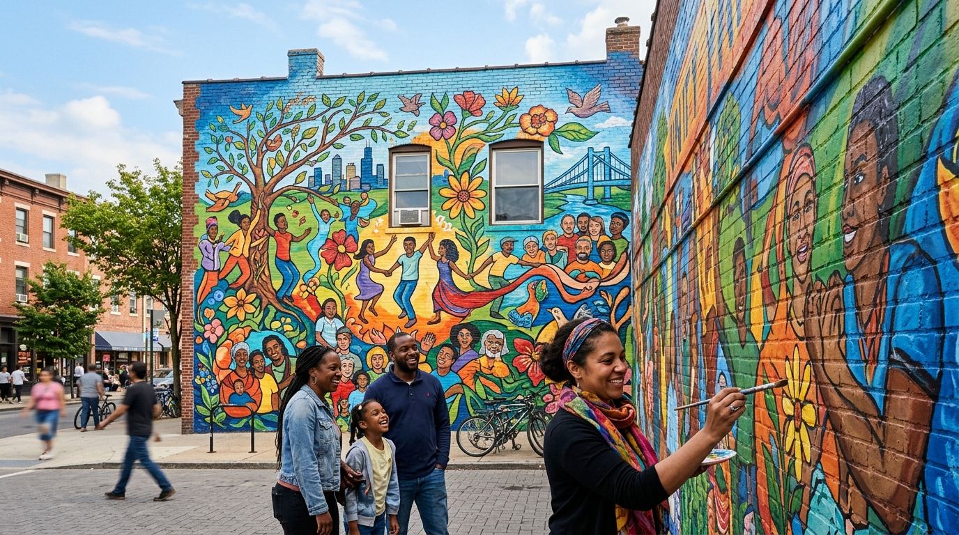 Community mural