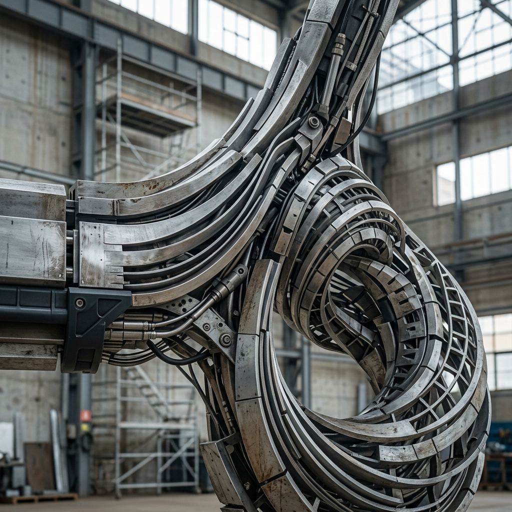 Abstract structural photograph representing the morph engine