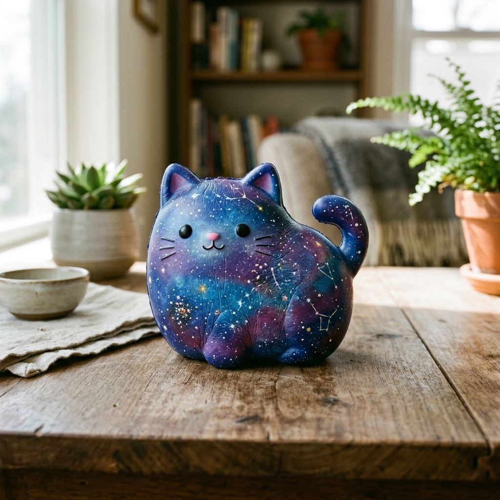 Galaxy Cat slow-rise squishy